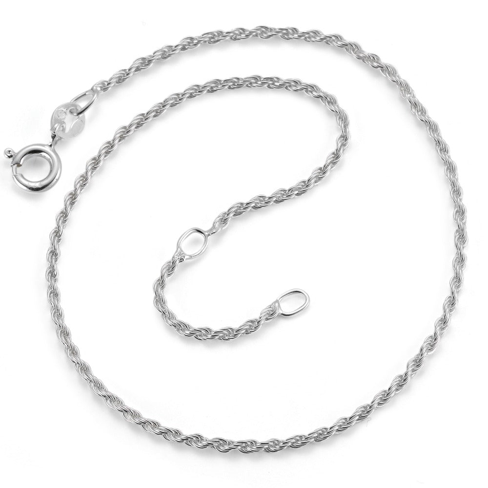 Chaînette de cheville Argent 23-25 cm