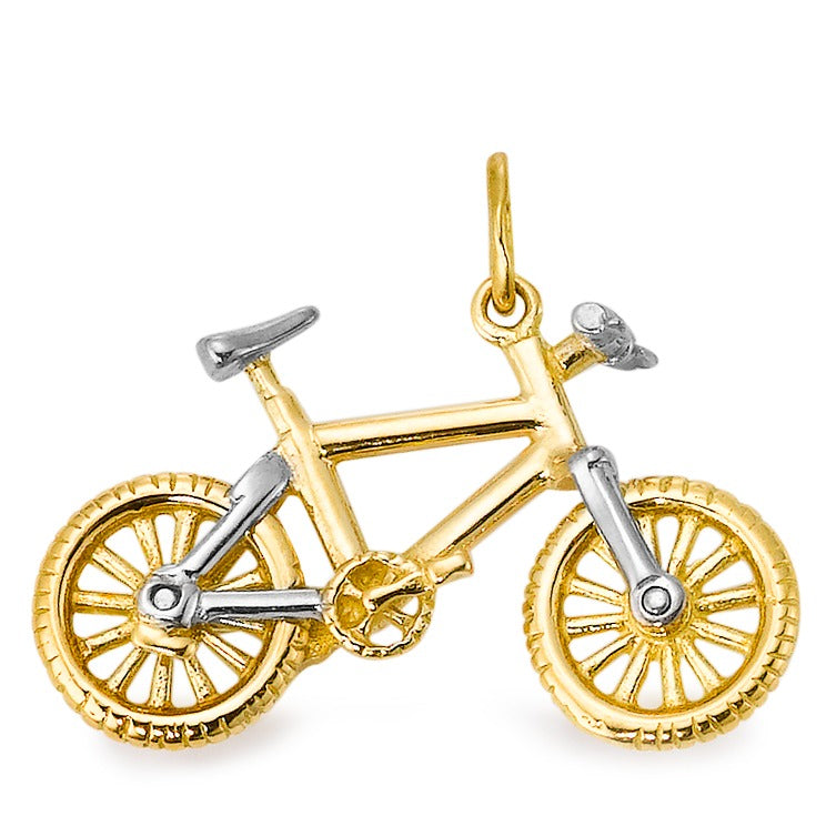 Pendentif Or jaune 18K Vélo Cross