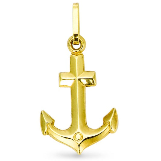 Pendentif Or jaune 18K Voile