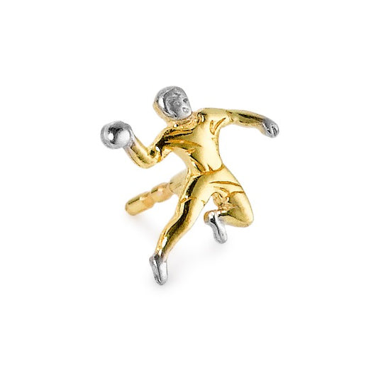 Clous d'oreille à l'unité Or jaune 18K Handball