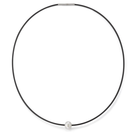 Collier Caoutchouc, Acier inoxydable 40 cm