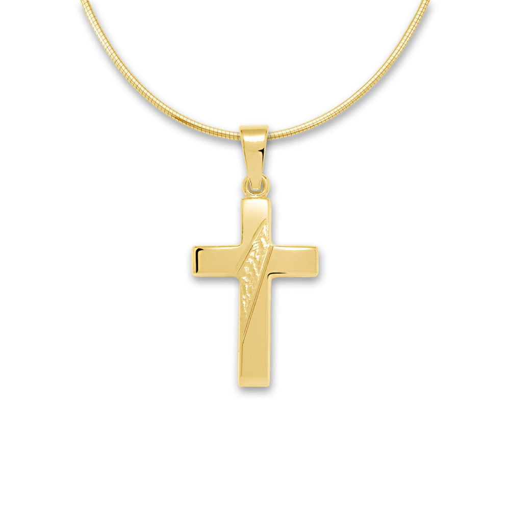 Pendentif 375 croix