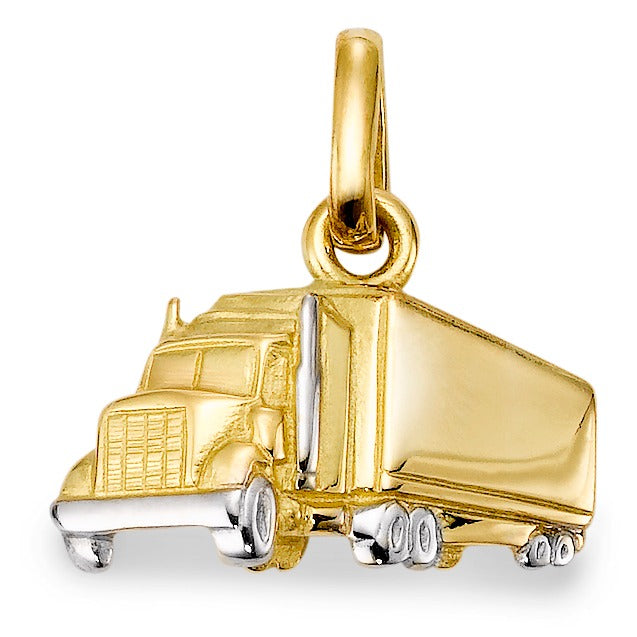 Pendentif Or jaune 9K Camion