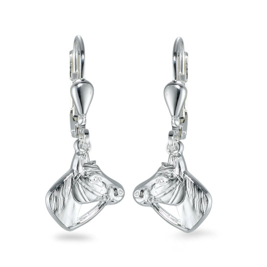 Pendant d'oreilles Argent Cheval