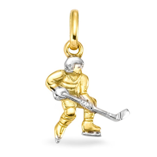 Pendentif Or jaune 18K Hockey sur Glace