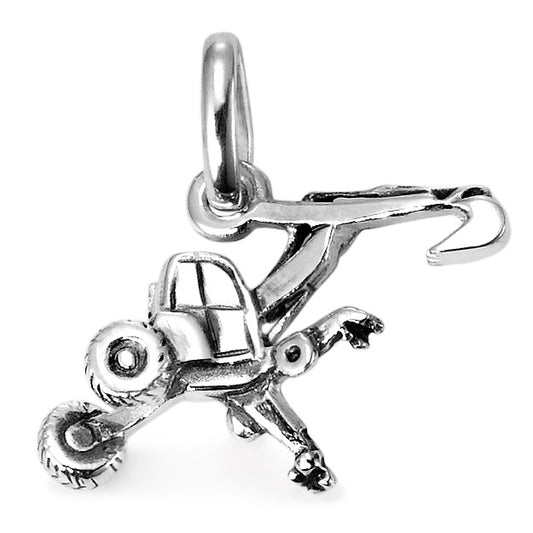 Pendentif Argent Patinée Pelle-araignée