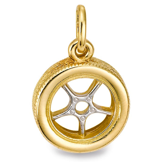 Pendentif Or jaune 9K Voiture Ø14 mm