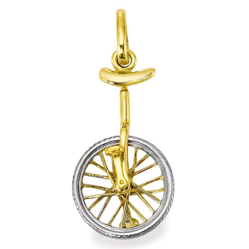 Pendentif Or jaune 18K Monocycle