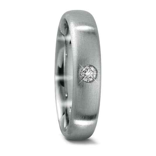 Alliance Platine 950 Diamant 0.05 ct, tw-if