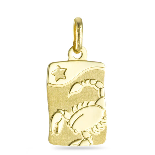 Pendentif Or jaune 18K Signe Astrologique Scorpion