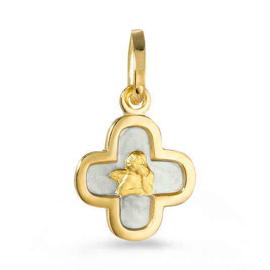 Pendentif Or jaune 18K Ange gardien