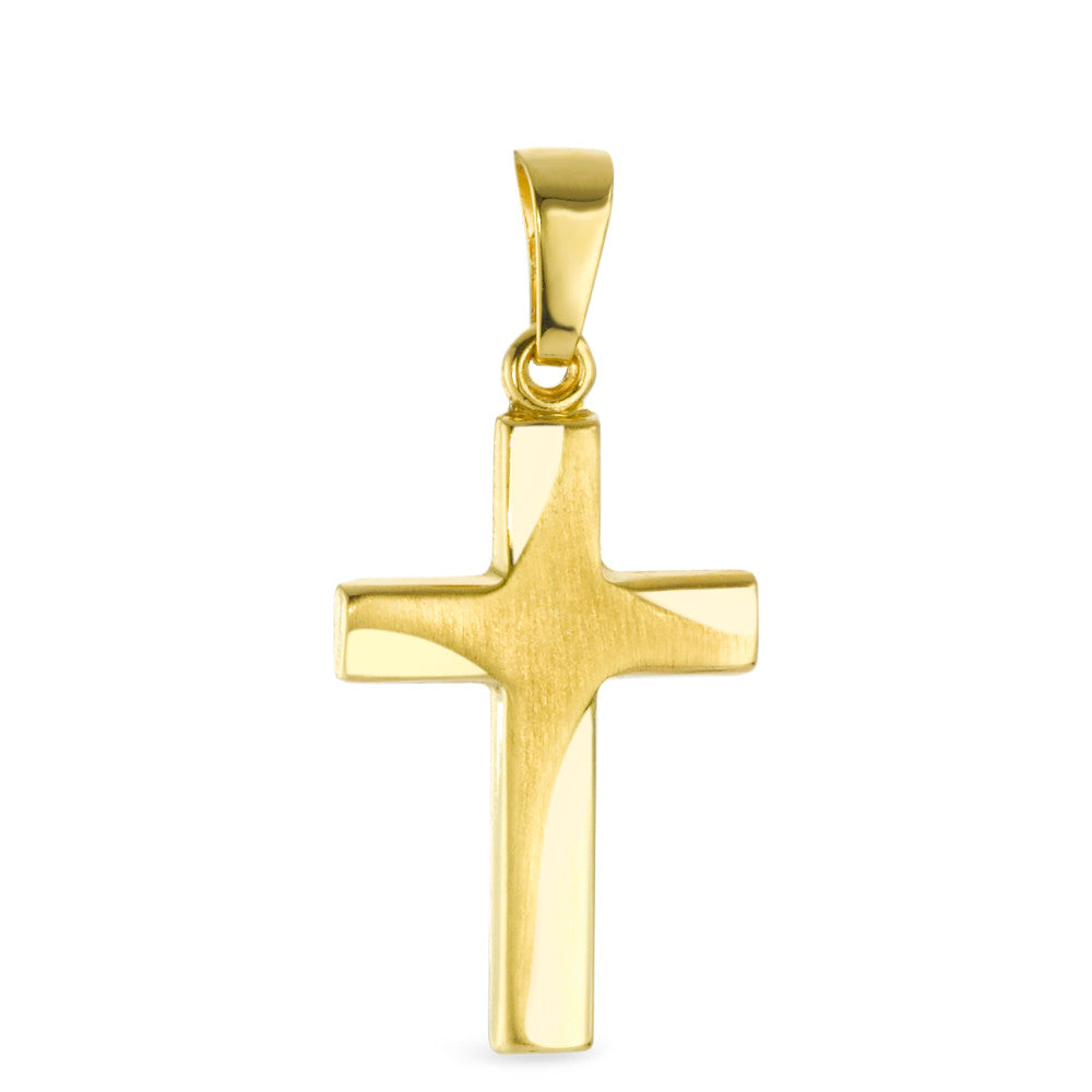 Pendentif Or jaune 18K Croix