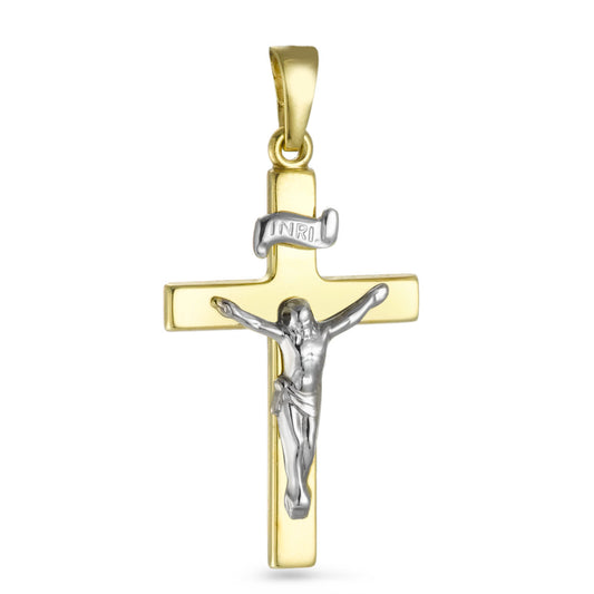 Pendentif Or jaune 18K Croix