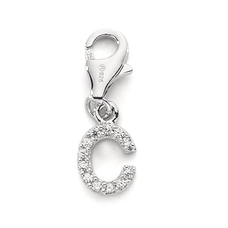 Charms Argent Zircone