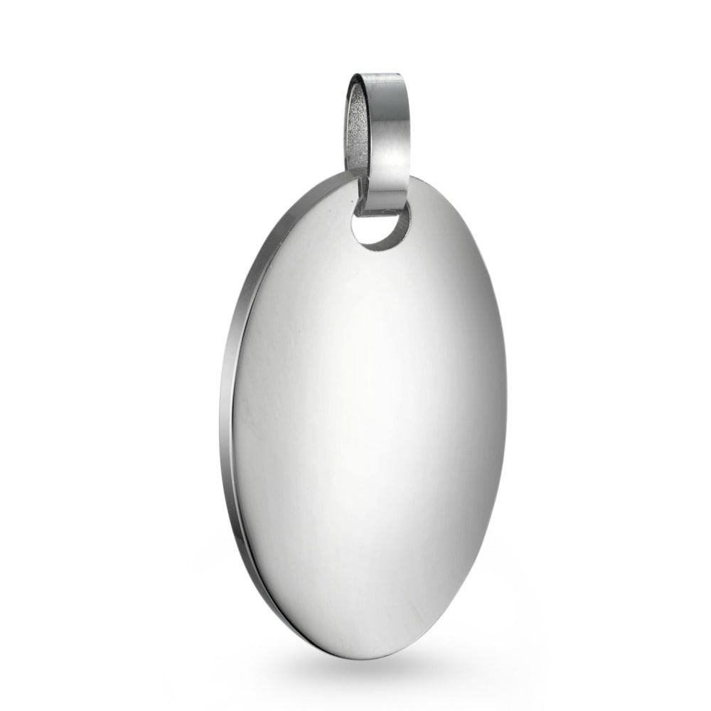 Pendentif avec gravure Acier inoxydable