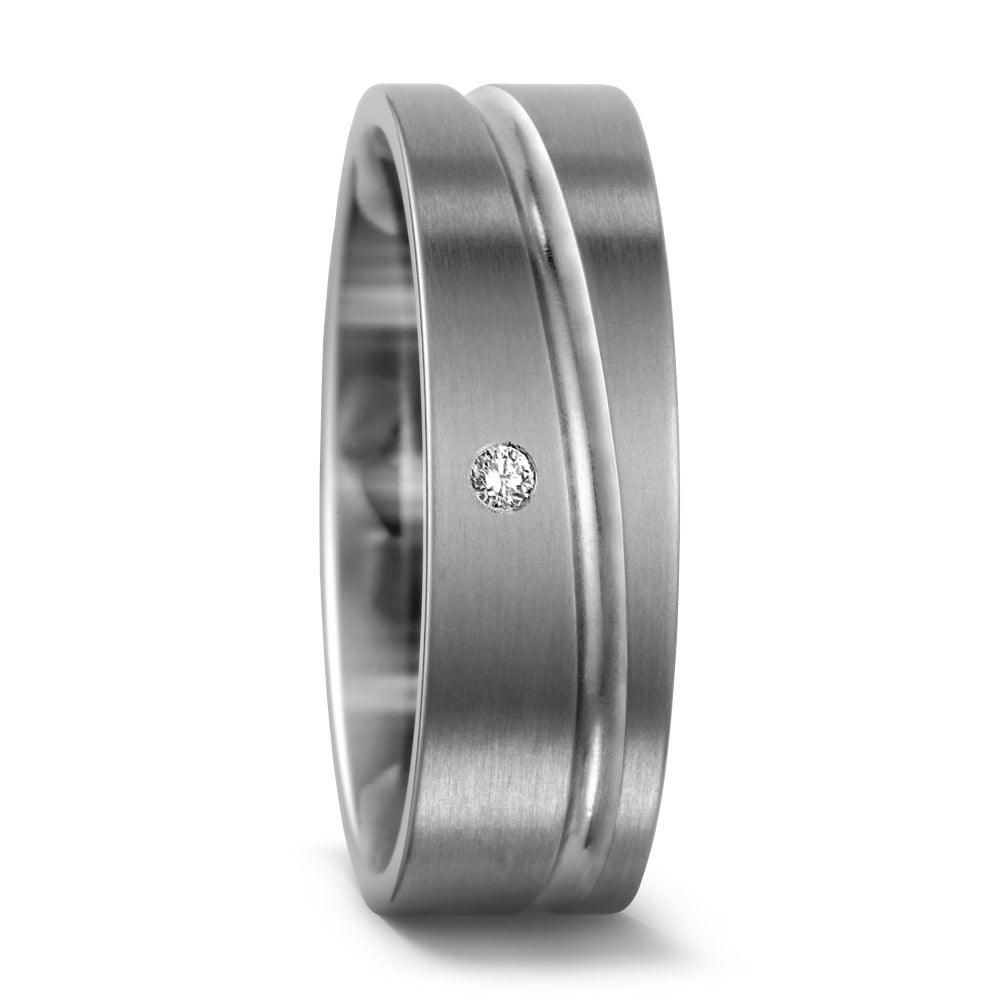 Alliance Titane Diamant 0.02 ct, w-si