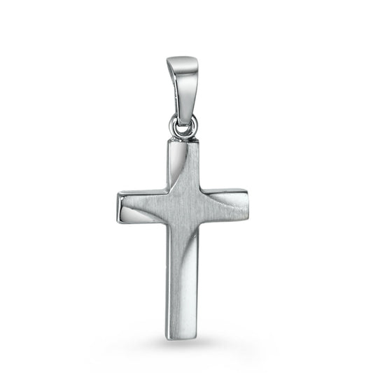 Pendentif Or blanc 18K Croix