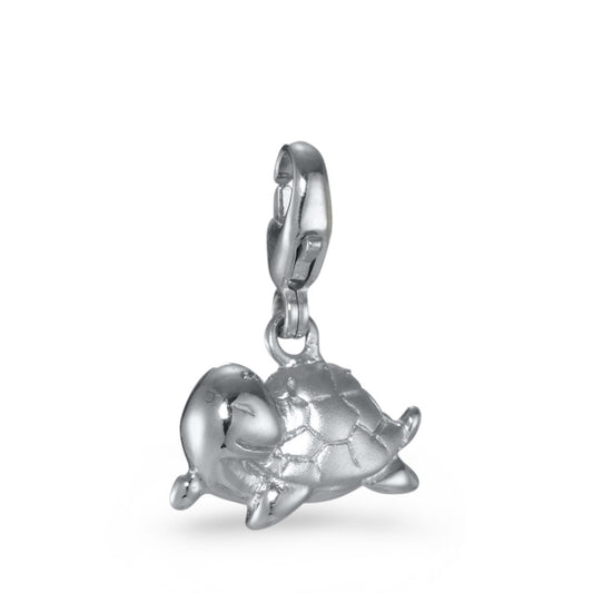 Charms Argent Rhodié Tortue