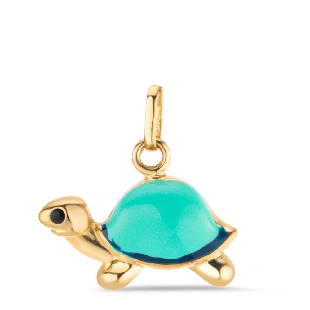 Pendentif Or jaune 9K Tortue