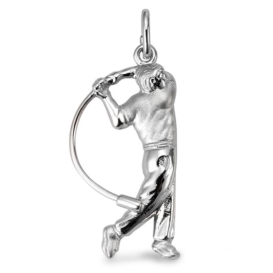 Pendentif Argent Rhodié Hornuss