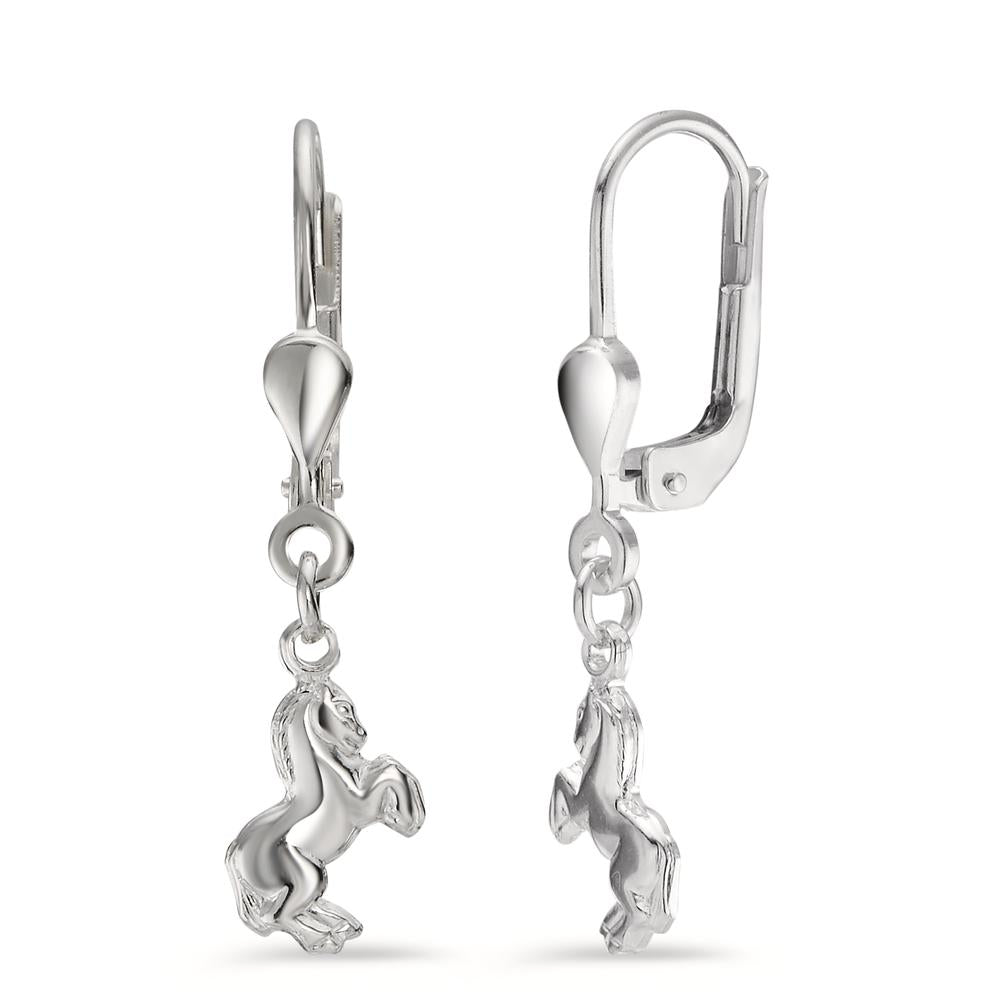 Pendant d'oreilles Argent Cheval