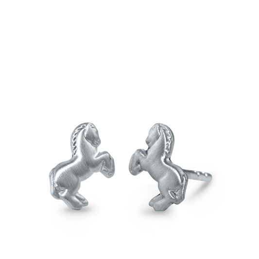 Clous d'oreilles Argent Cheval