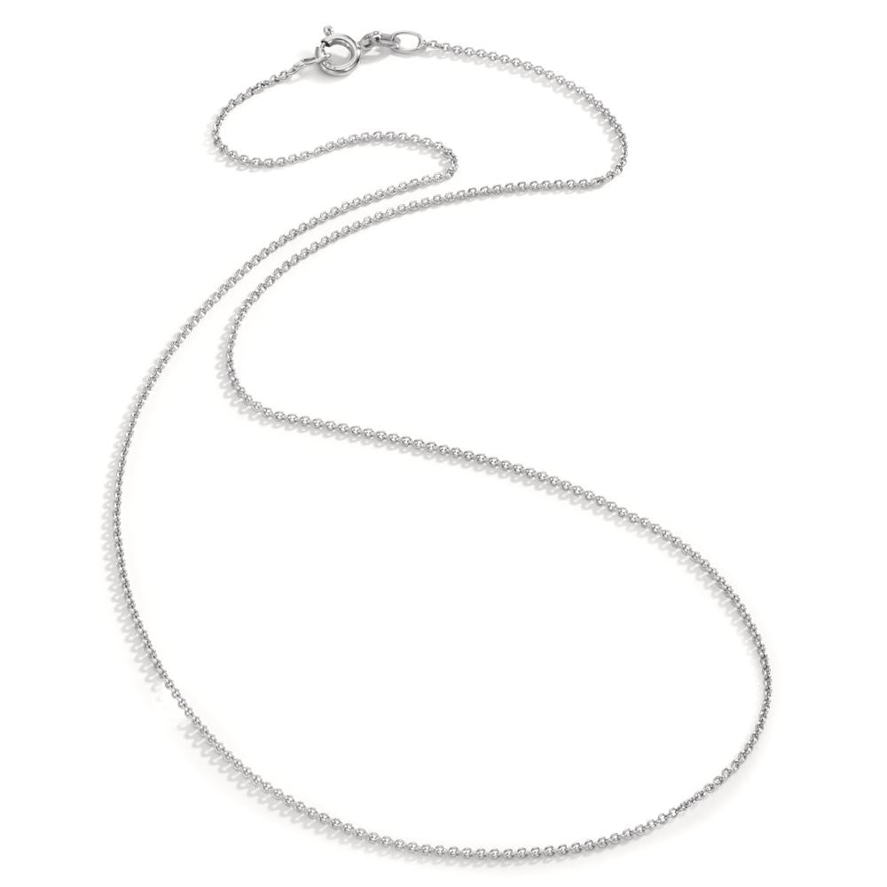 Chaînette Or blanc 14K 42 cm