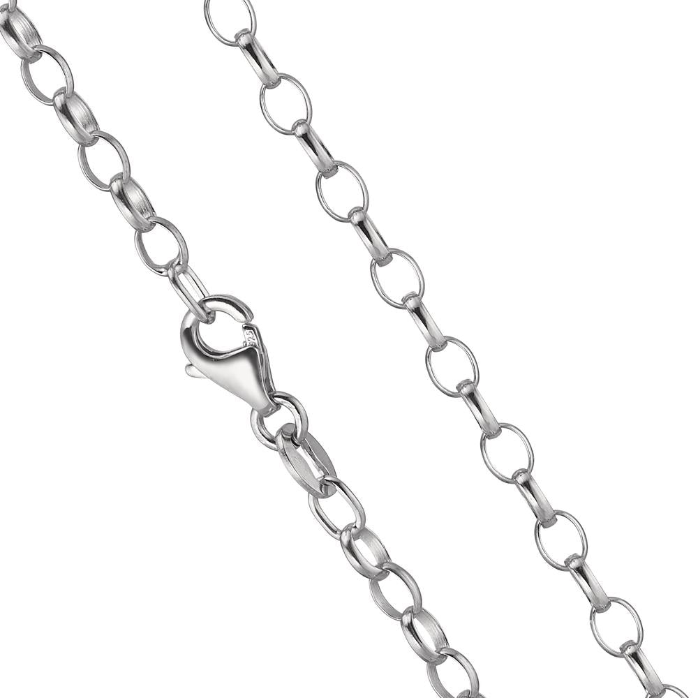 Chaînette Argent Rhodié 42 cm Ø3 mm