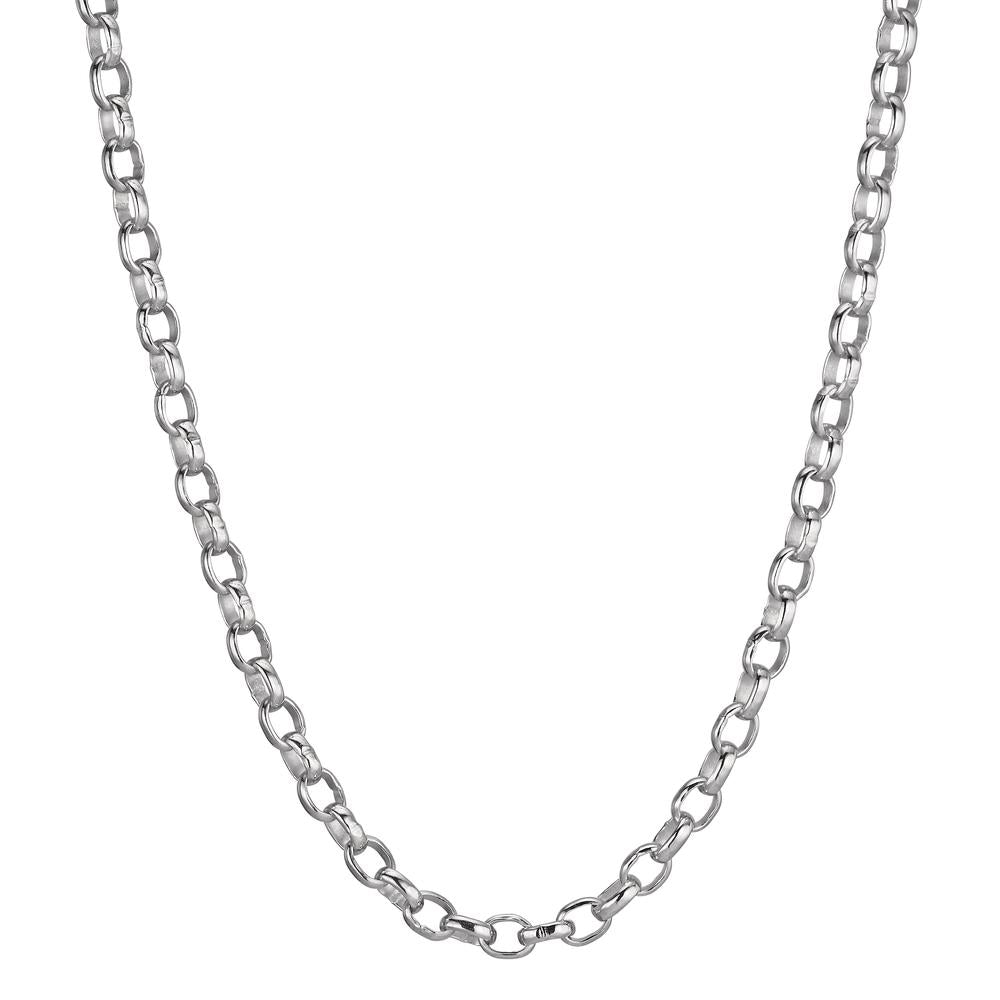 Chaînette Argent Rhodié 60 cm Ø3.5 mm