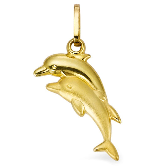 Pendentif Or jaune 9K Dauphin