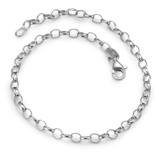 Bracelet Argent Rhodié 19 cm