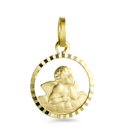 Pendentif Or jaune 18K Ange gardien