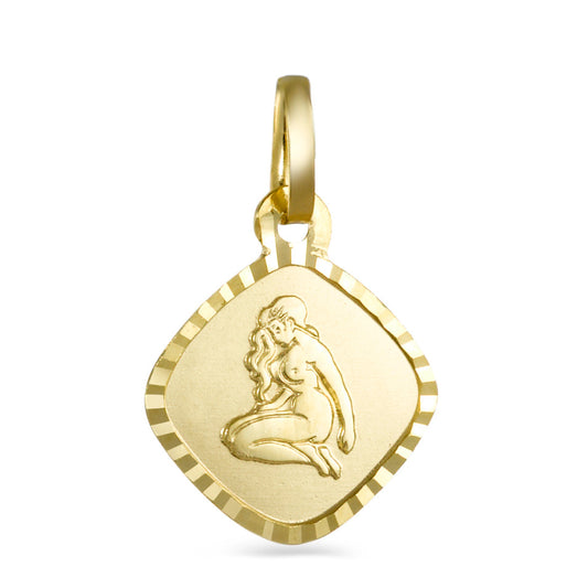 Pendentif Or jaune 18K Signe Astrologique Vierge