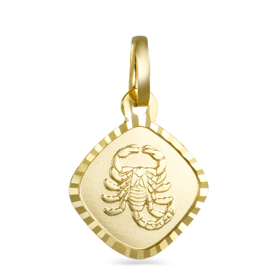 Pendentif Or jaune 18K Signe Astrologique Scorpion