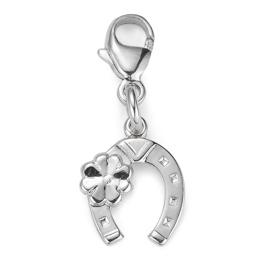 Charms Argent Rhodié Fer à cheval