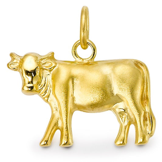 Pendentif Or jaune 18K Vache