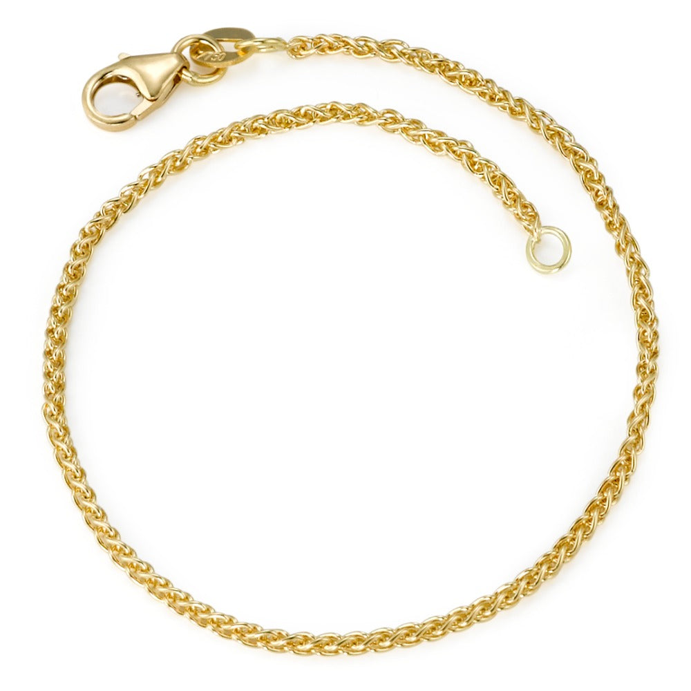 Bracelet Or jaune 18K 19 cm Ø1.6 mm