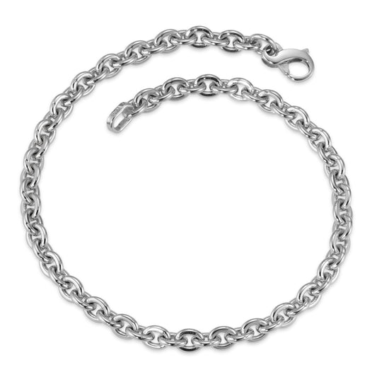 Bracelet Or blanc 9K 19 cm Ø4 mm