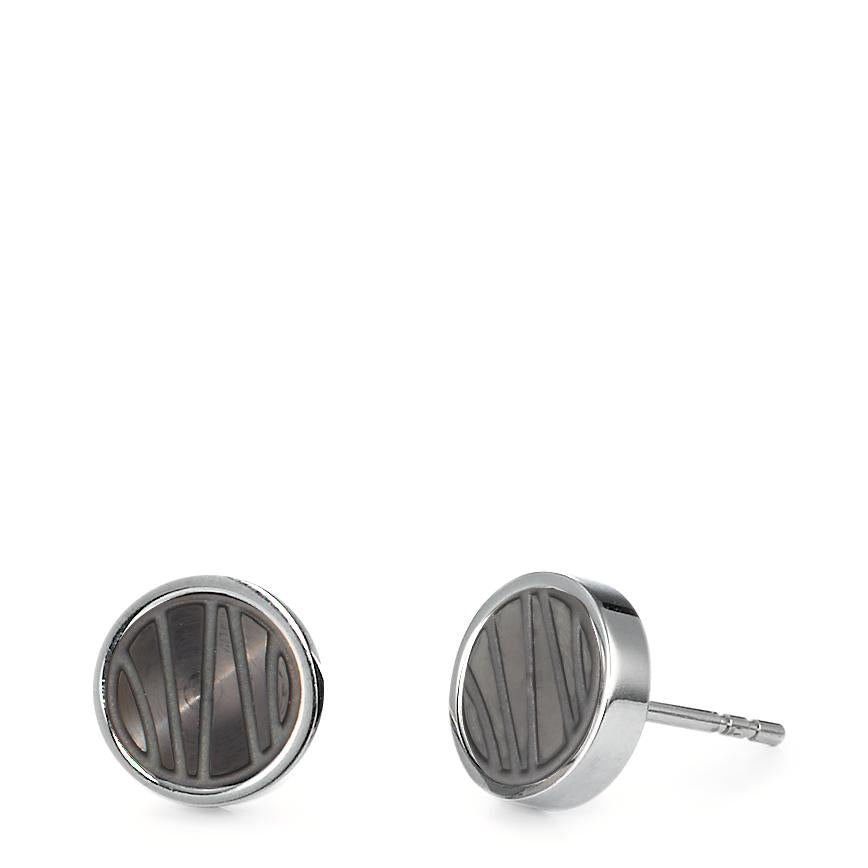 Clous d'oreilles Acier inoxydable PVD Ø9 mm