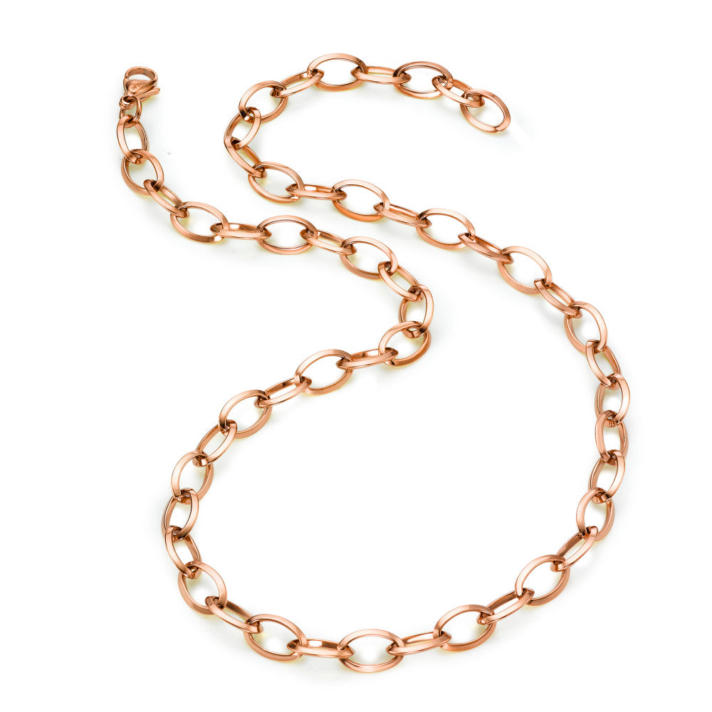 Collier Acier inoxydable rosé PVD 45 cm