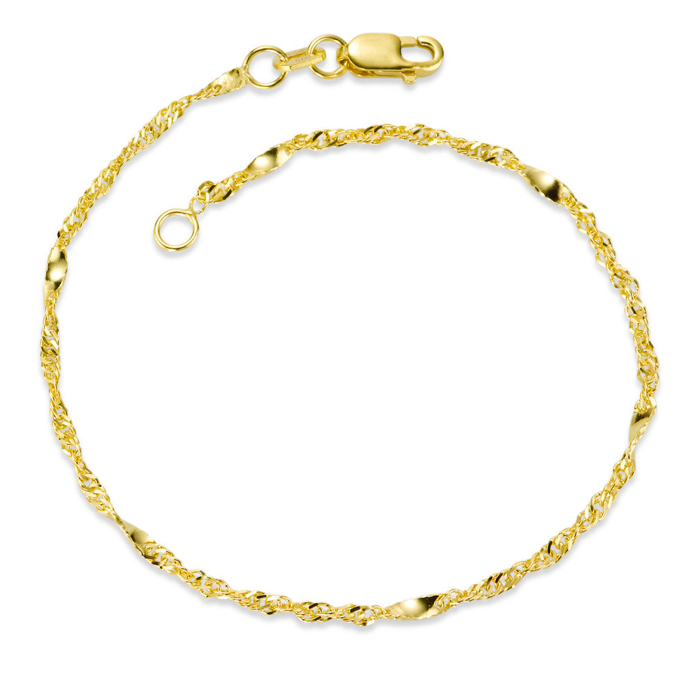 Bracelet Or jaune 9K 17 cm