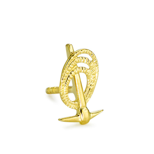 Clous d'oreille à l'unité Or jaune 18K Piolet