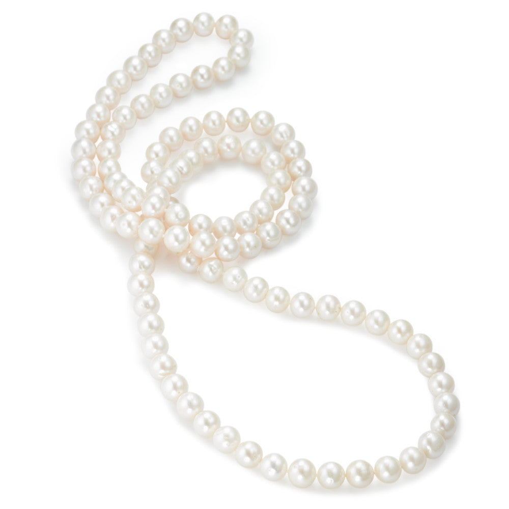 Collier perle d'eau douce 84 cm