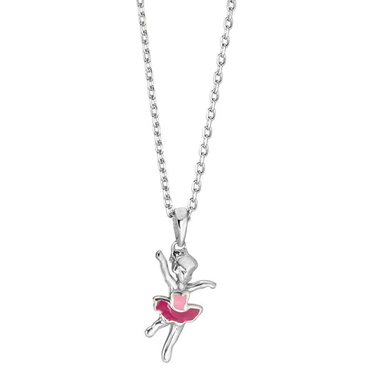 Chaînette avec pendentif Argent Rhodié 36-38 cm