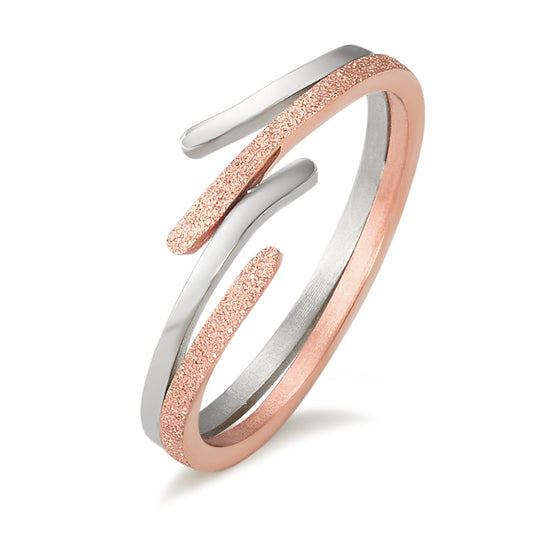 Bague Acier inoxydable rosé PVD