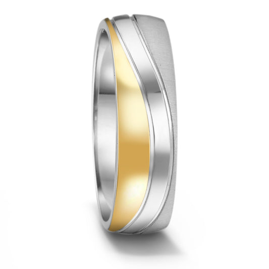 Bague Acier inoxydable jaune PVD