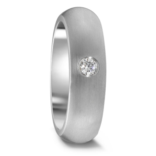 Bague Acier inoxydable Zircone