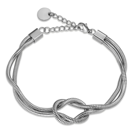 Bracelet Acier inoxydable Nnoeud nautique 18-21 cm