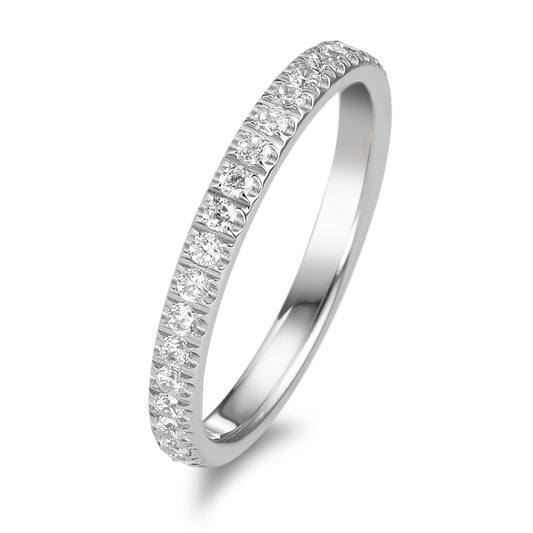 Bague d'éternité Acier inoxydable Zircone