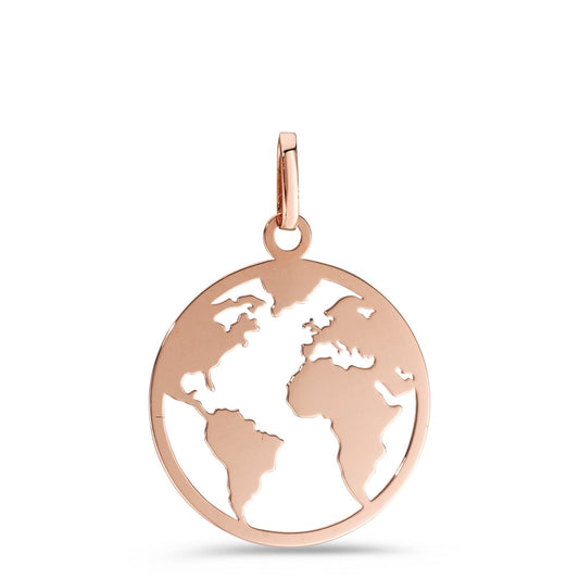 Pendentif Or rouge 14K Globe Ø15 mm